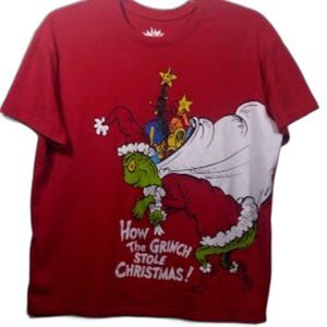 The Grinch Women’s Graphic Print Tee, Size: M (8-10) Unisex